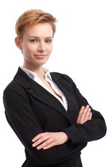 Portrait of confident businesswoman