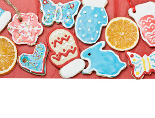 Christmas gingerbread cookies