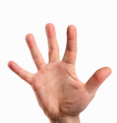 hand five