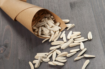 White sunflower seeds