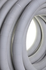 Corrugated pipe for electrical installations