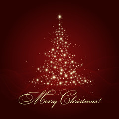 vector Christmas card