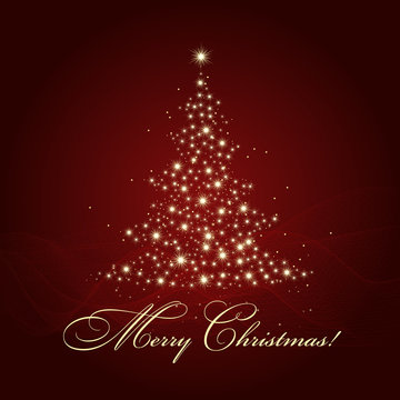 vector Christmas card