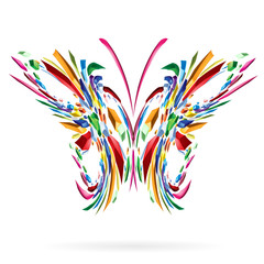 Abstract butterfly