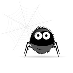 sweet and funny spider vector illustration