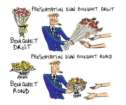 offrir des fleurs