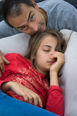 tendresse père fille