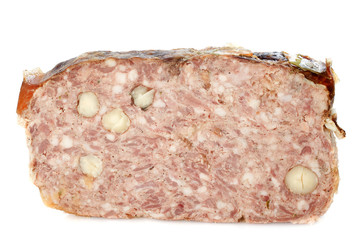 pate with hazelnuts