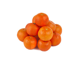 tangerines isolated