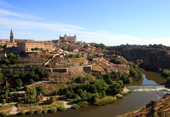 Fototapeta na wymiar Hiszpania, panorama Toledo