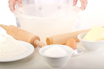 Ingredients for baking