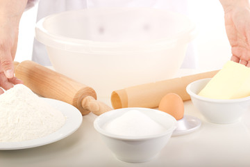 Ingredients for baking