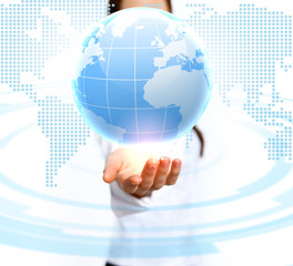 Planet as symbol of social networking