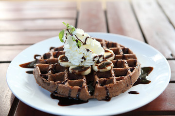 Chocolate Waffle