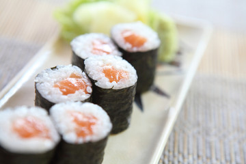 Salmon Maki sushi
