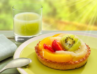 gouter au jardin