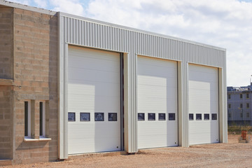 Loading dock cargo doors