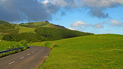 ROAD IN THE AZORES