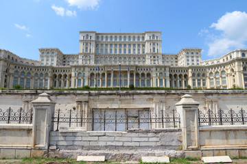 Fototapeta na wymiar Bukareszt - Pałac Parlamentu