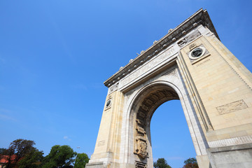 Fototapeta premium Bucharest - Triumphal Arch