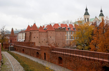 barbican in Warsaw