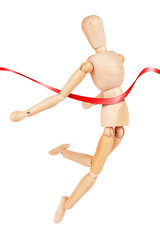 wooden man
