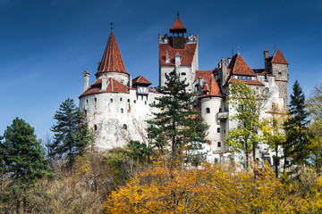 Fototapeta na wymiar Średniowieczny Zamek Bran, Transylwania, Rumunia