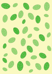 leaf vector background