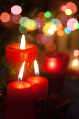 Christmas candles