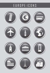europe icons
