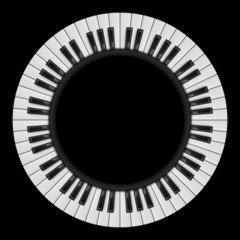 Fototapeta premium Piano keys