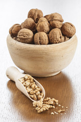 Bowl of walnuts