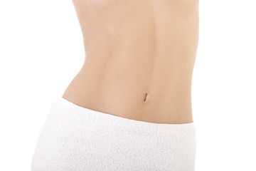 Beautiful female belly