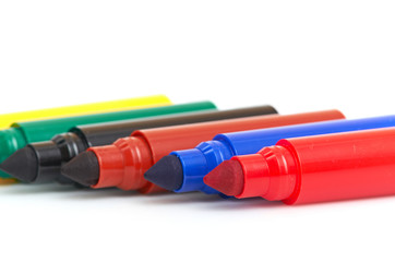 Multicolored Felt-Tip Pens