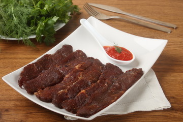 Appetizer beef