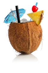 Fotobehang kokos cocktail I © stockphoto-graf