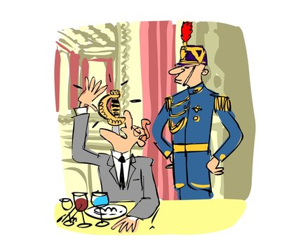bien se comporter &agrave; une r&eacute;ception
