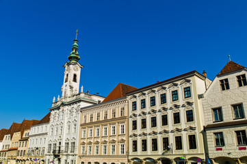 Fototapeta na wymiar Górna Austria, Steyr, City Hall