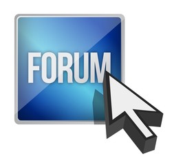 forum button and cursor