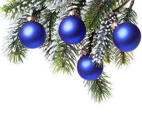 Dark blue New Year's ball