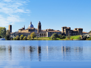 Mantua Cityscape, Lombardy, Italy