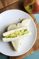 Chickpea and Avocado Sandwich