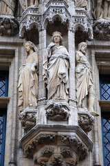Fototapeta premium Hotel de Ville de Bruxelles