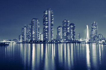 Obraz premium night city