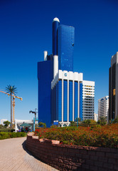 Contemporary architecture of Abu Dhabi
