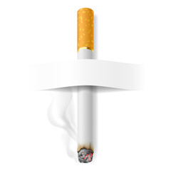 Realistic cigarette