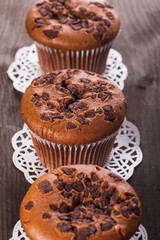 Chocolate muffins