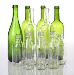 Glass bottles