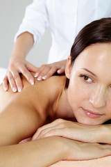 Naklejka premium Relaxing therapy