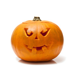 Halloween pumpkin lantern.